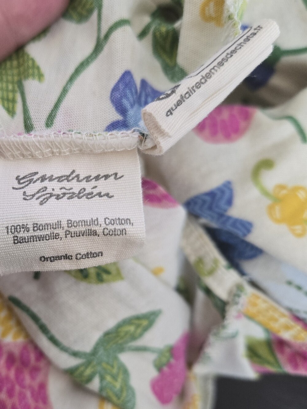 Gudrun Sjoden Organic Cotton Sleeveless floral midi dress M scandi - Picture 5 of 7